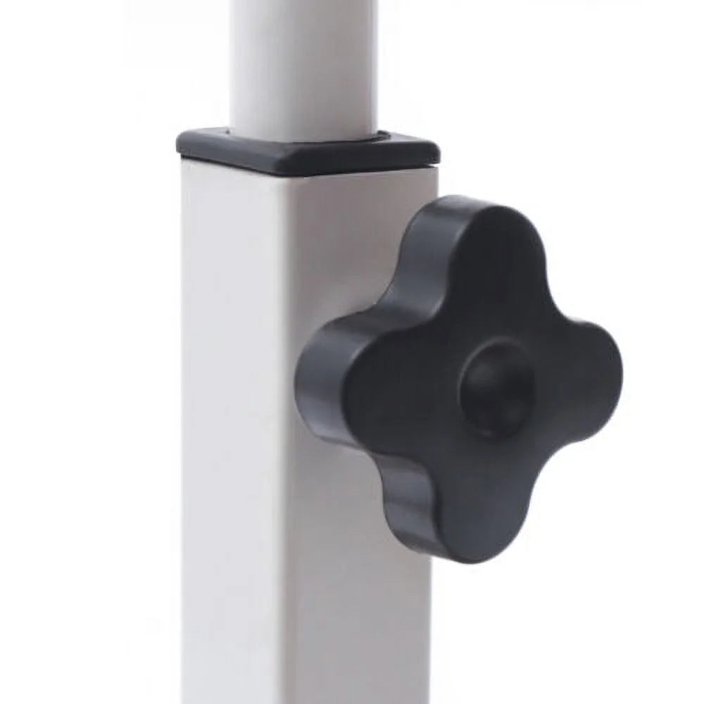 Adjustable C Table with Wheels W803