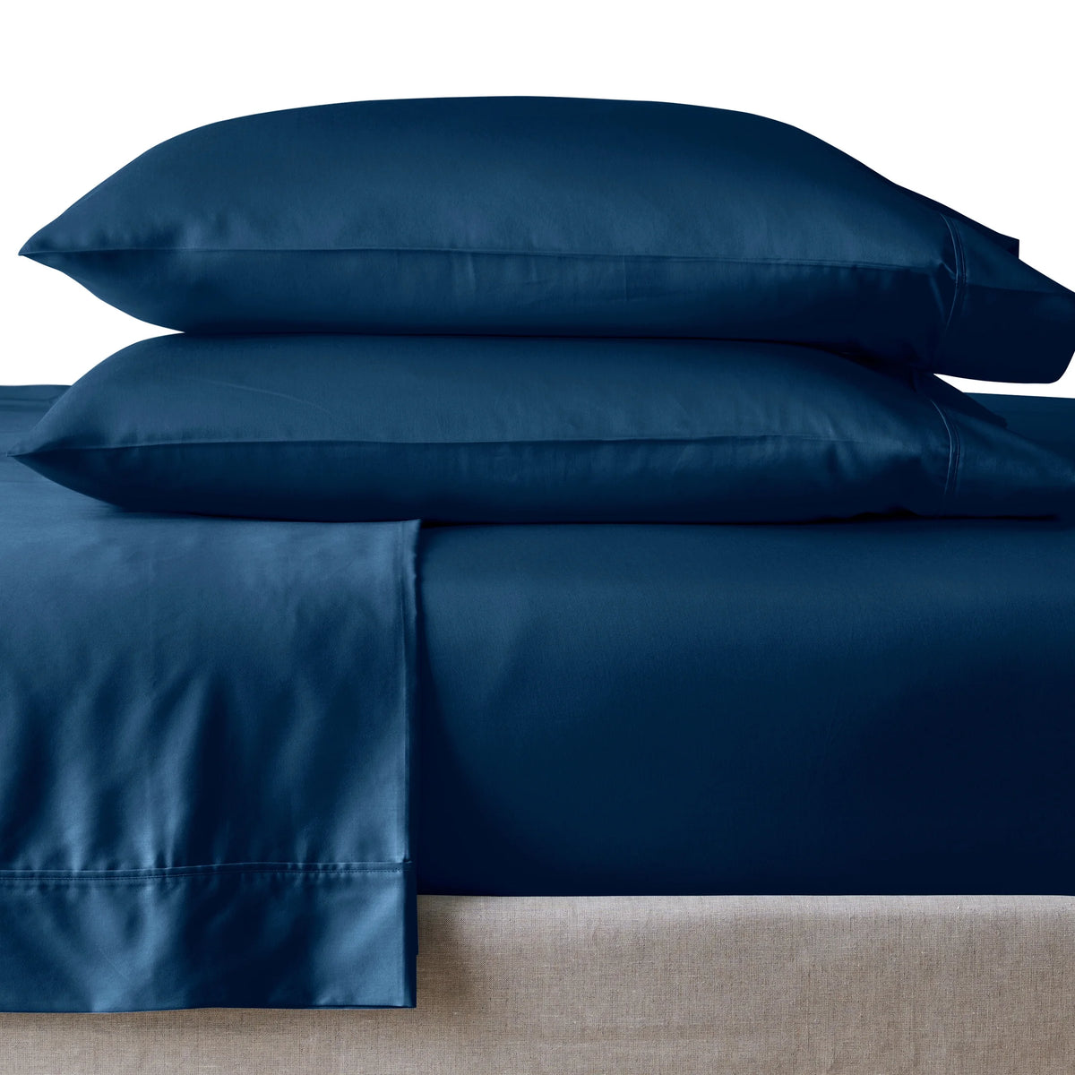 100% Cotton Sateen 300 Thread Count Queen Sheet Set W558