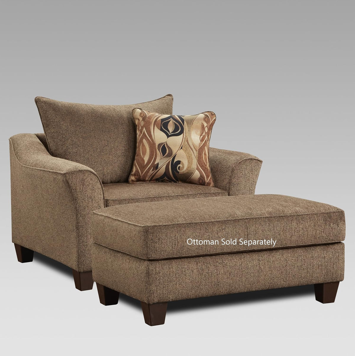 3 Piece Sofa Loveseat Accent Chair Set V384110