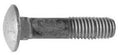 1/2x22-13 NC x 3-1/2x22 Grade A Carriage Bolts Hot Dip Galvanized M2671