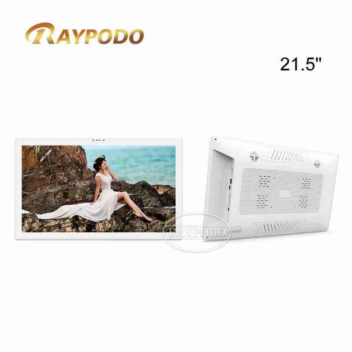 21.5 inch Touchscreen Monitor Android 11 Tablet PC White R504782