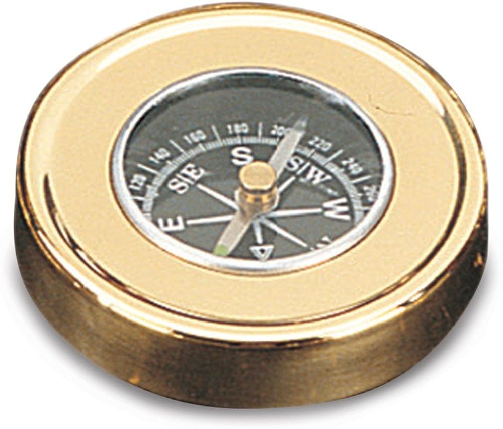 Solid Brass Compass Paperweight Pack of 2 P17103