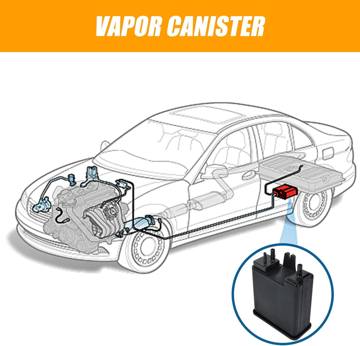 Vapor Canister Pack of 2 Y17204