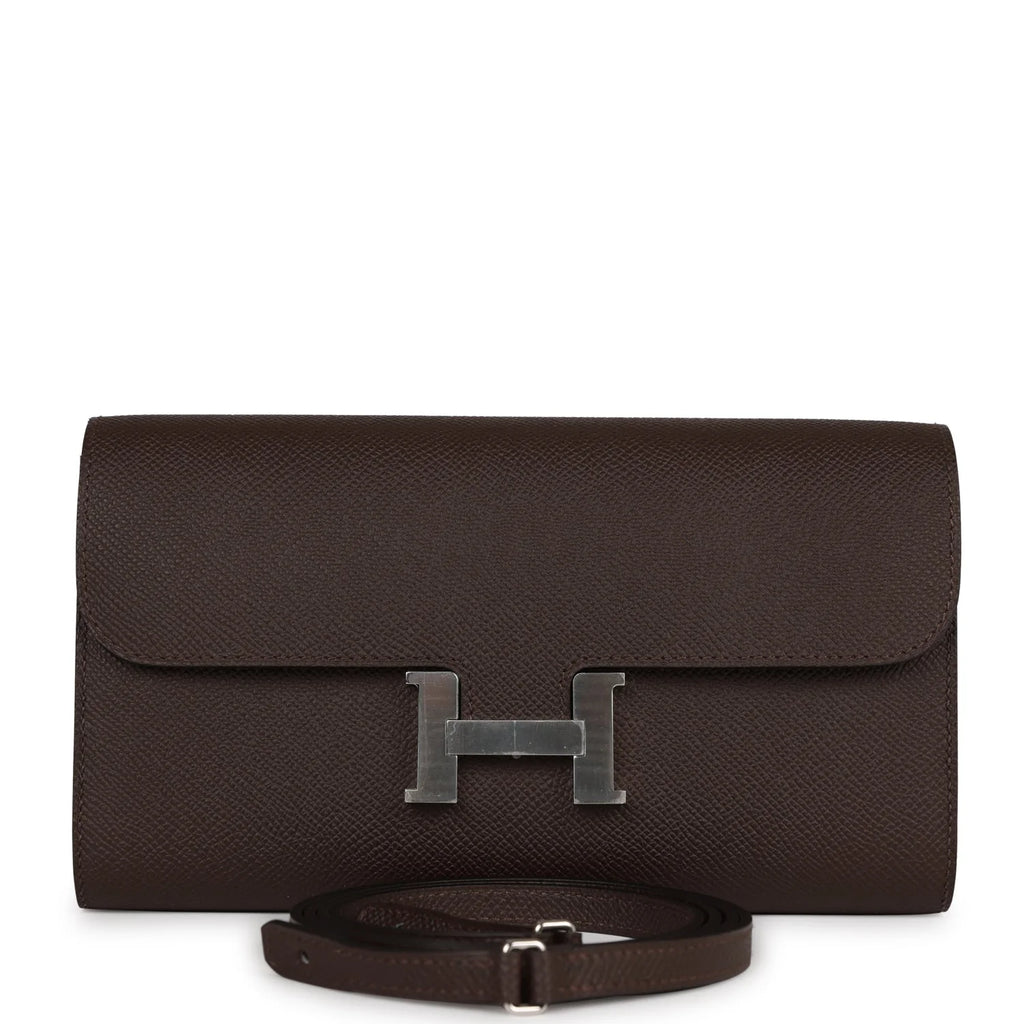 Chocolate Epsom Wallet T397