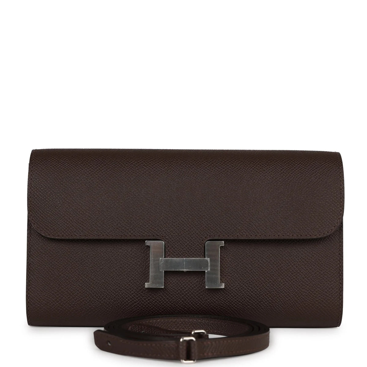 Chocolate Epsom Wallet T397