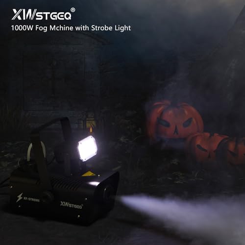 1000W Fog Machine with Strobe Light and Wireless Remote Q2432