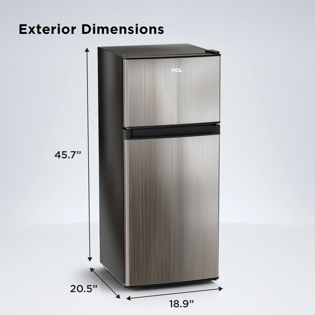 4.5 Cu. ft. Two Door Refrigerator Stainless Look J37027