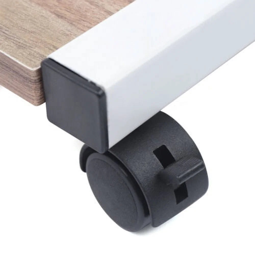 Adjustable C Table with Wheels W803