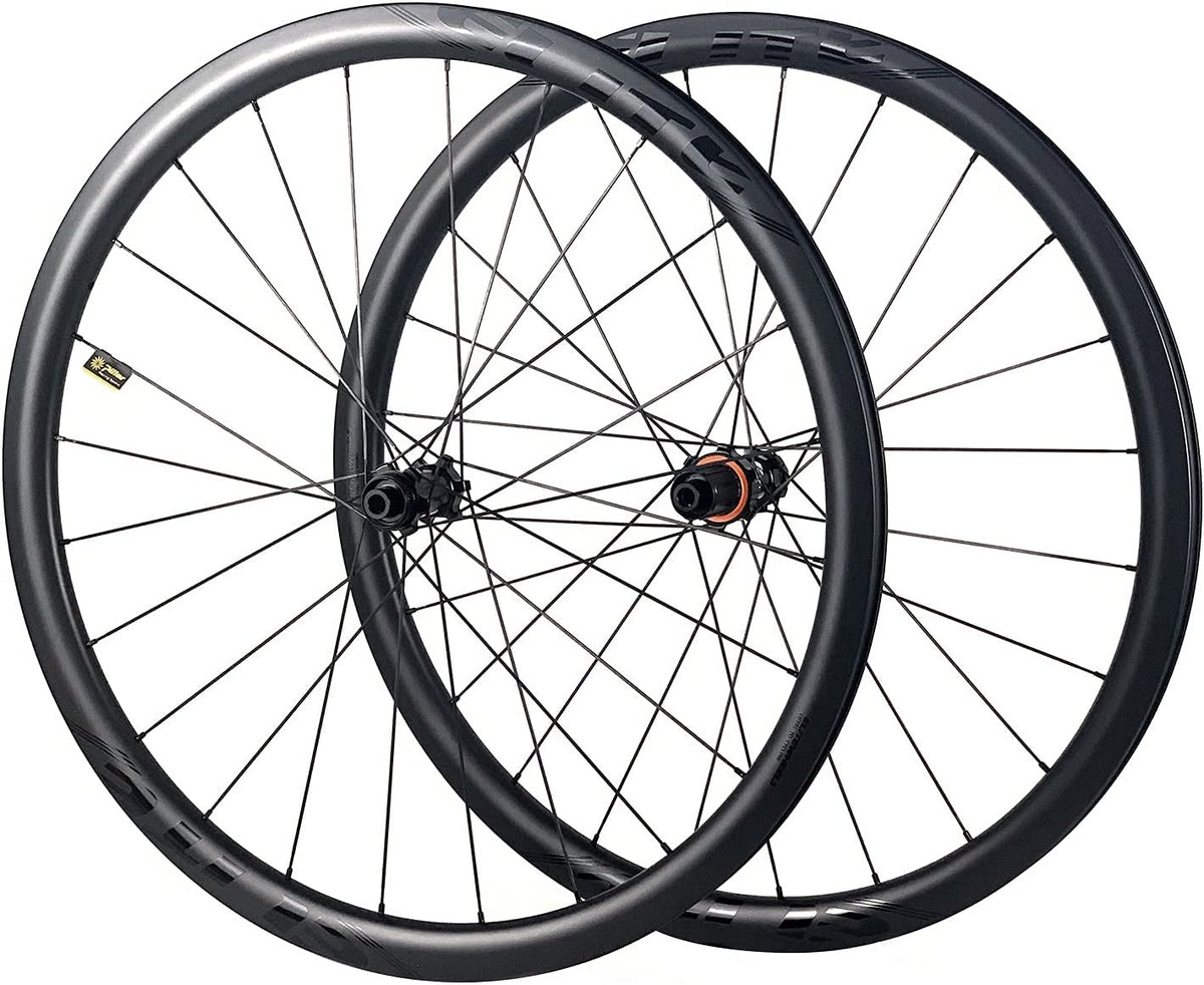 Carbon Fiber Disc Brake Road Bicycle Wheelset G1997