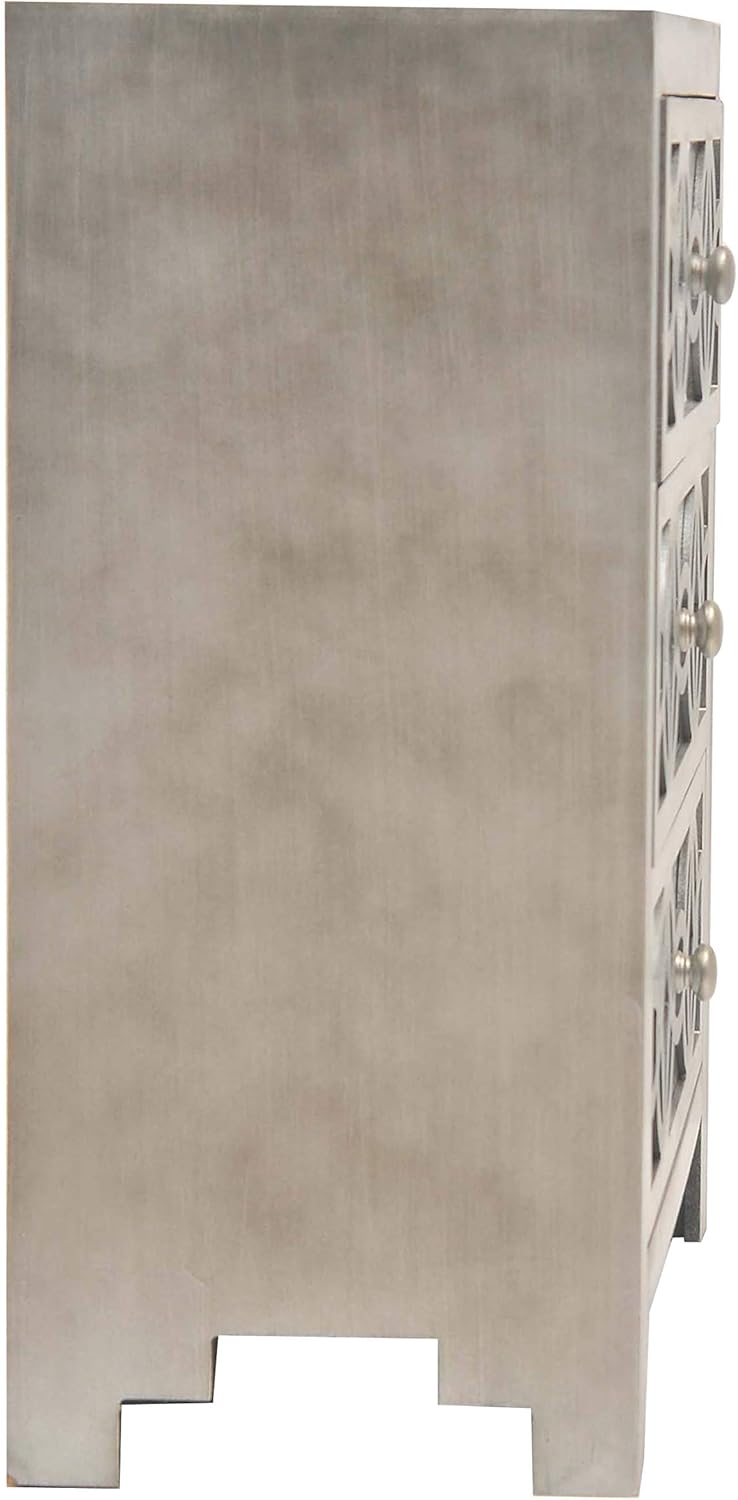 Grey 3 Drawer Chest K95950