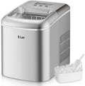 Countertop Ice Maker with Ice Scoop and Basket, Silver I3174