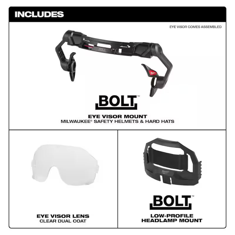 Clear Dual Coat Lens Eye Visor D36089