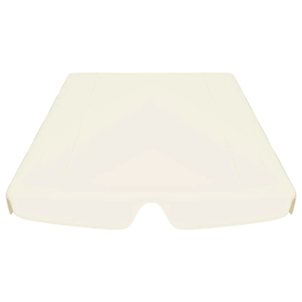 Cream Replacement Canopy for Garden Swing Y1750