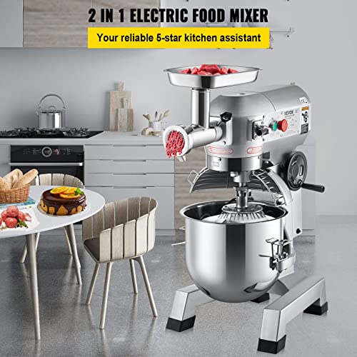 8.5Qt 450W Dual Rotating Dough Kneading Machine with Stainless Steel Bowl M876678
