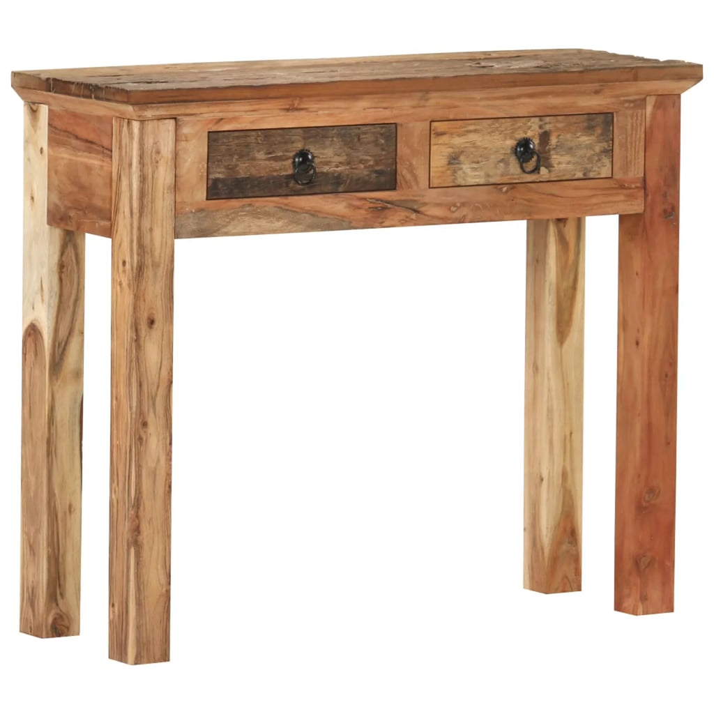 Solid Acacia and Reclaimed Wood Console Table J60966