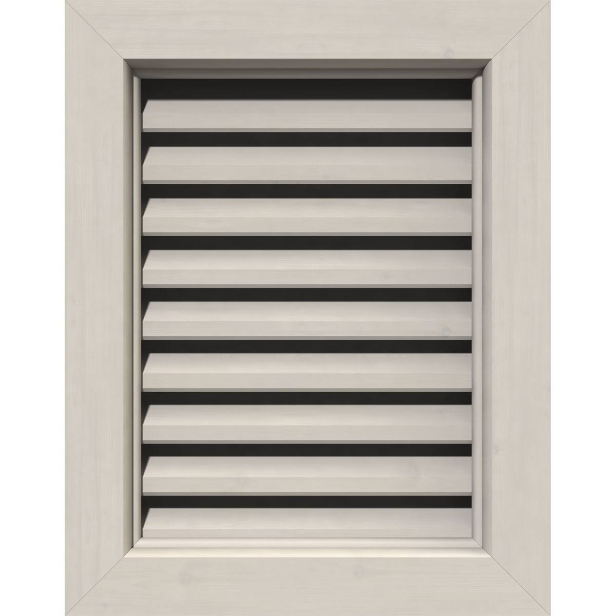 12 inchw x 20 inchh Primed Western Red Cedar Gable Vent X532