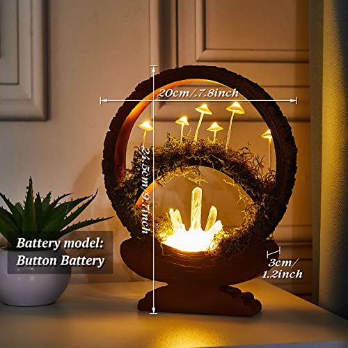 Mushroom Night Light LED Lamp with Base V34604