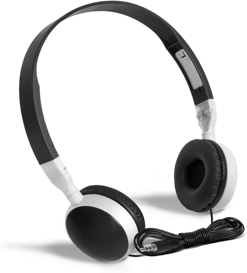 25 Pack Multi Color Foldable Headphones for School K523186