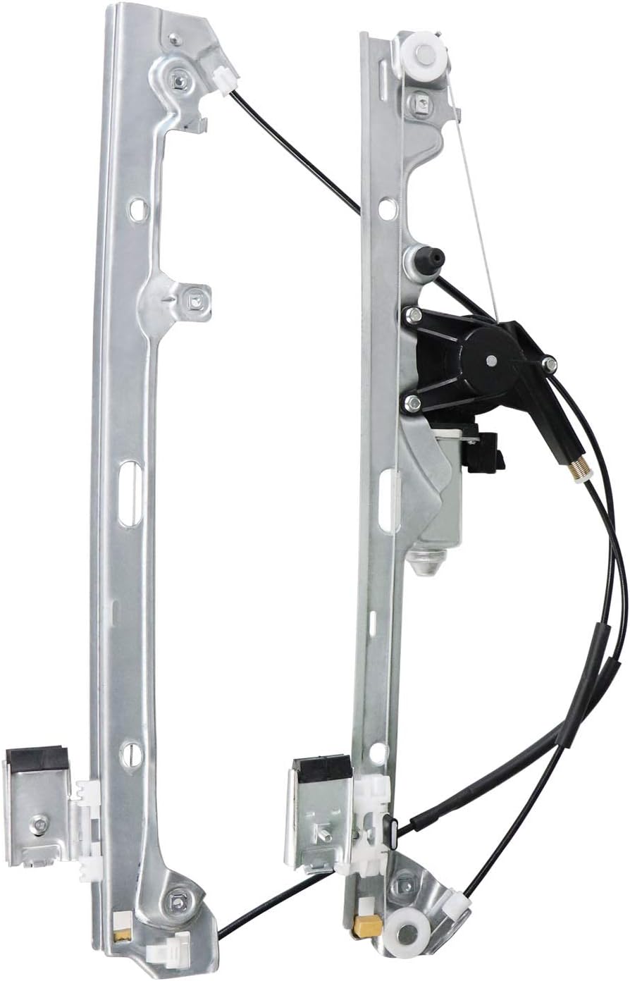 Front Passenger Side Power Window Regulator with Motor Assembly Pack of 2 W471