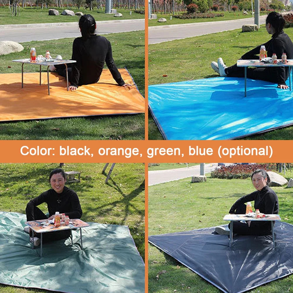 Waterproof Shade Sail Oxford Cloth Awning Canopy W795848