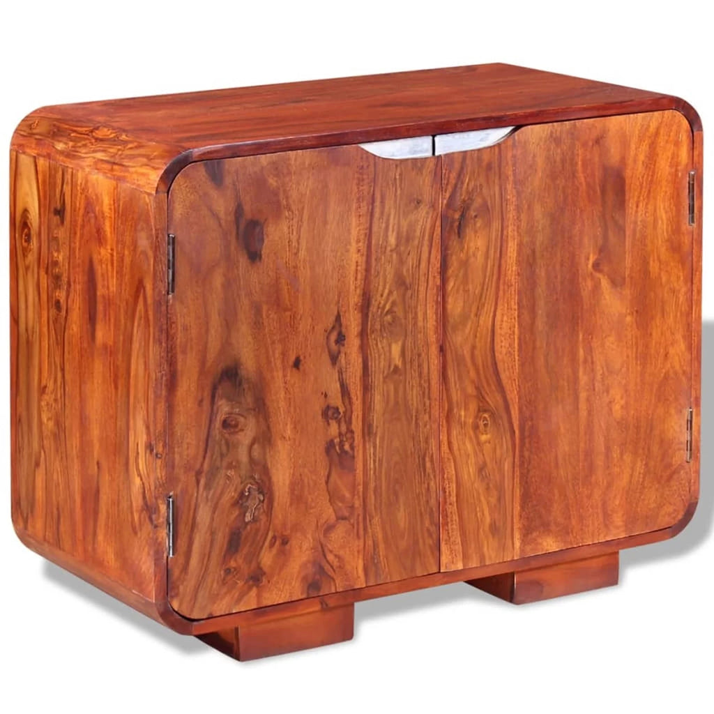 Solid Sheesham Wood Sideboard Storage Cabinet C62246