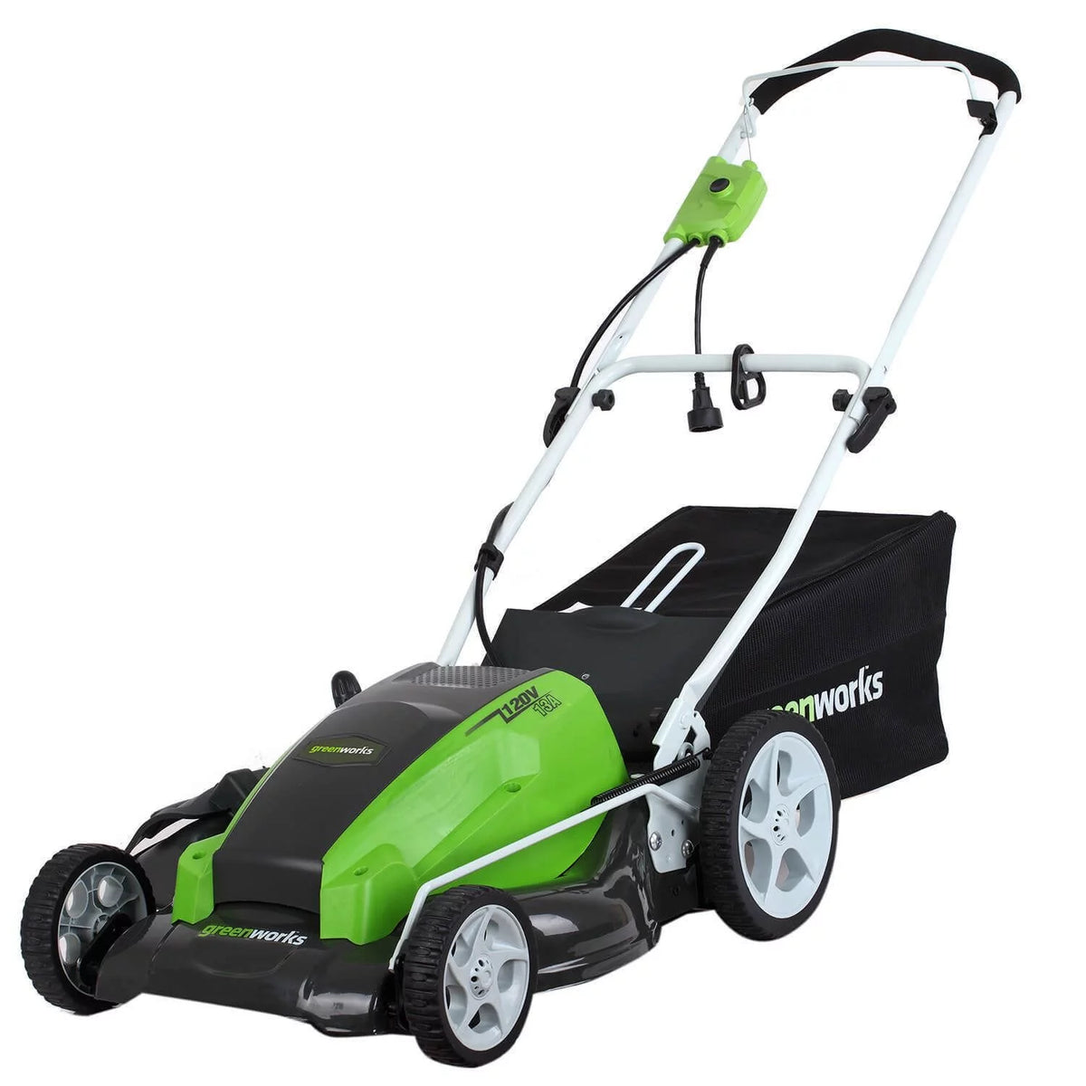 21 Amp Corded Electric Walk-Behind Push Lawn Mower G176