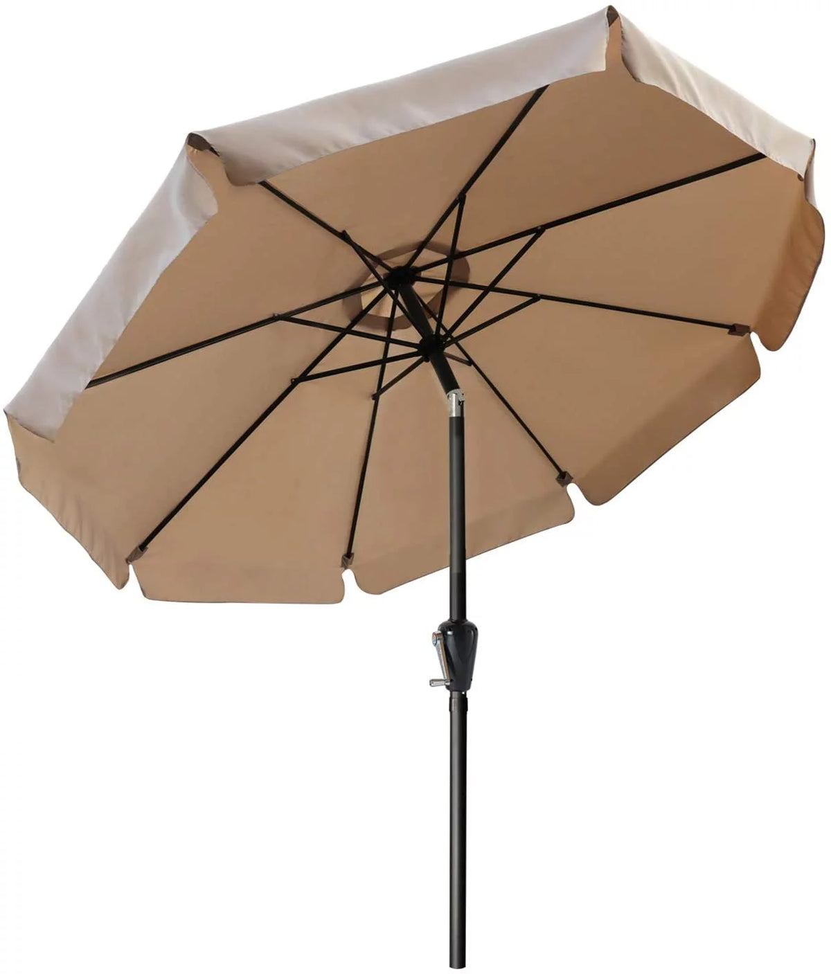 9ft Outdoor Market Patio Umbrella with Push Button Tilt E8054
