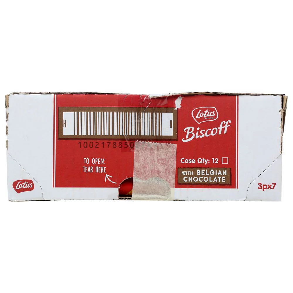 7 Fresh Packs Cookie Caramelized Biscuits with Belgian Chocolate B615962