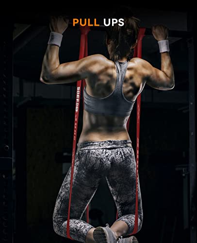 Set of 5 Resistance Heavy Duty Workout Bands C886