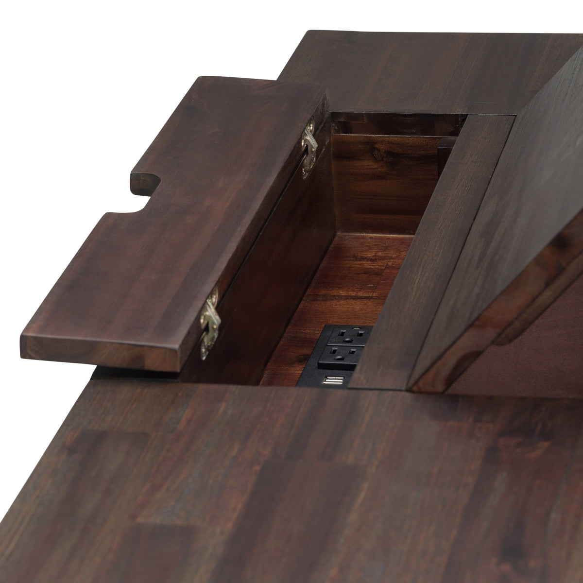 Rustic Solid Acacia Wood 60 inch Desk A6165