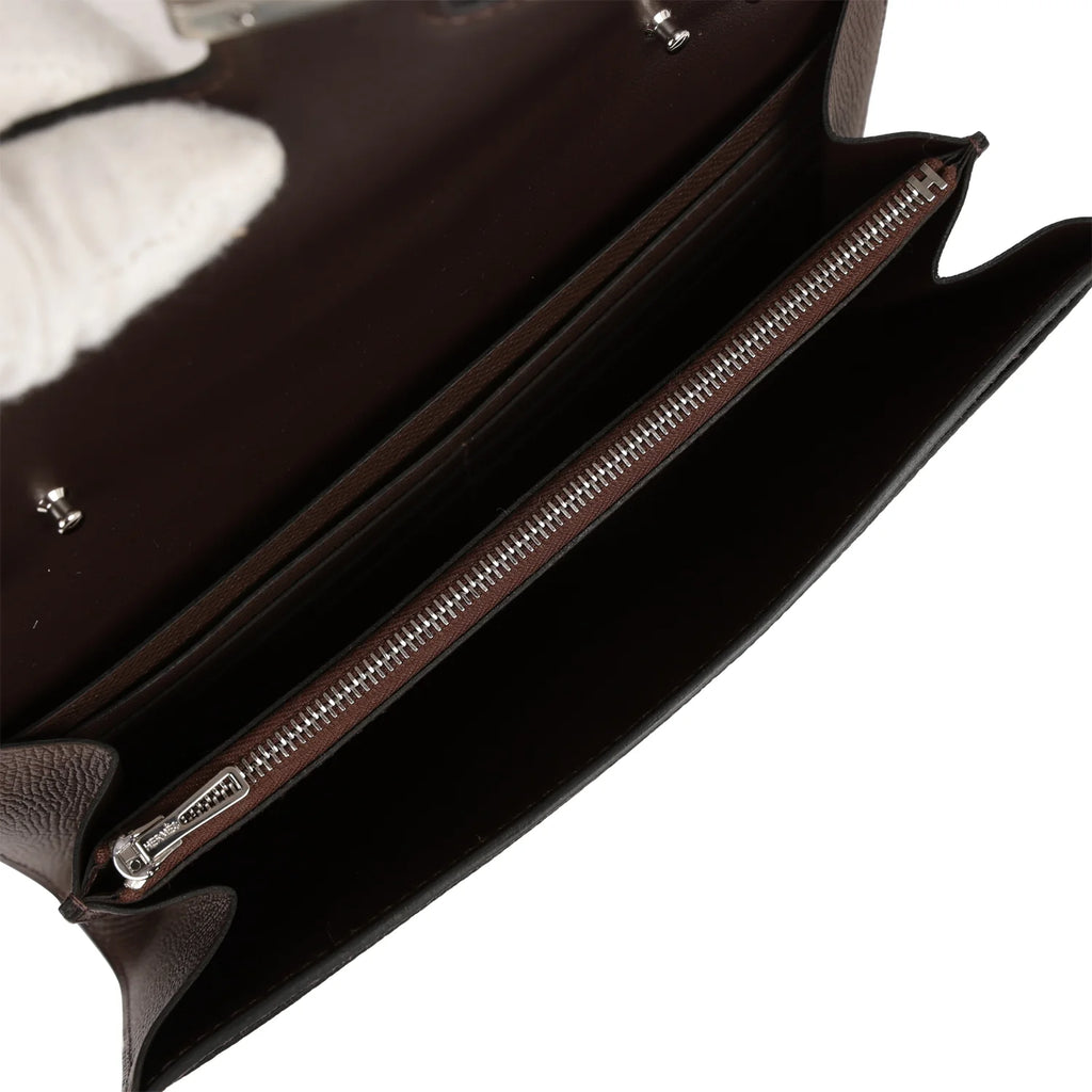 Chocolate Epsom Wallet T397