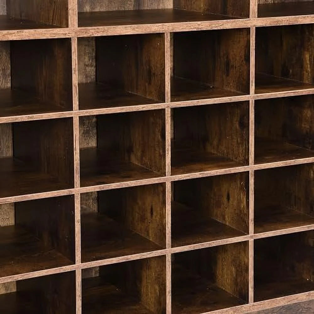 24 Shoe Cabinet with Cubbies E44604