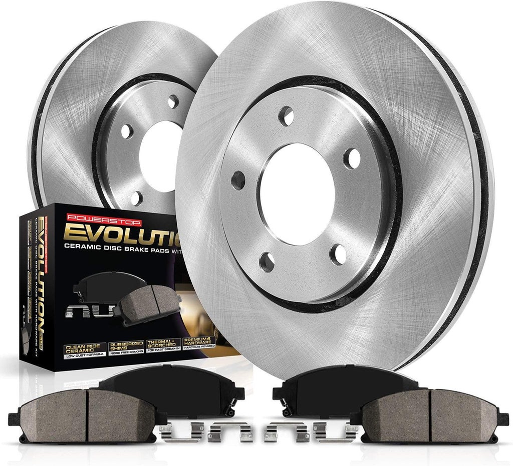 Front Brake Pad and Rotor Kit H610