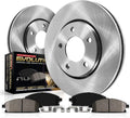 Front Brake Pad and Rotor Kit H610