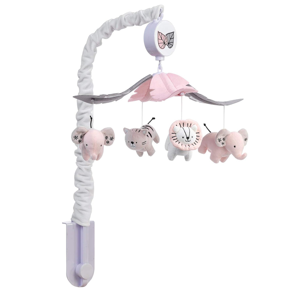Musical Baby Crib Mobile Safari Animals Soother Toy L1001
