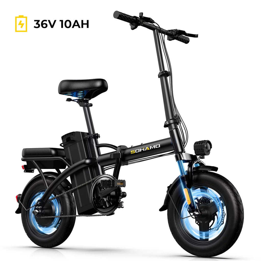 36V 10Ah Foldable Electric Bike 400W Motor X7434