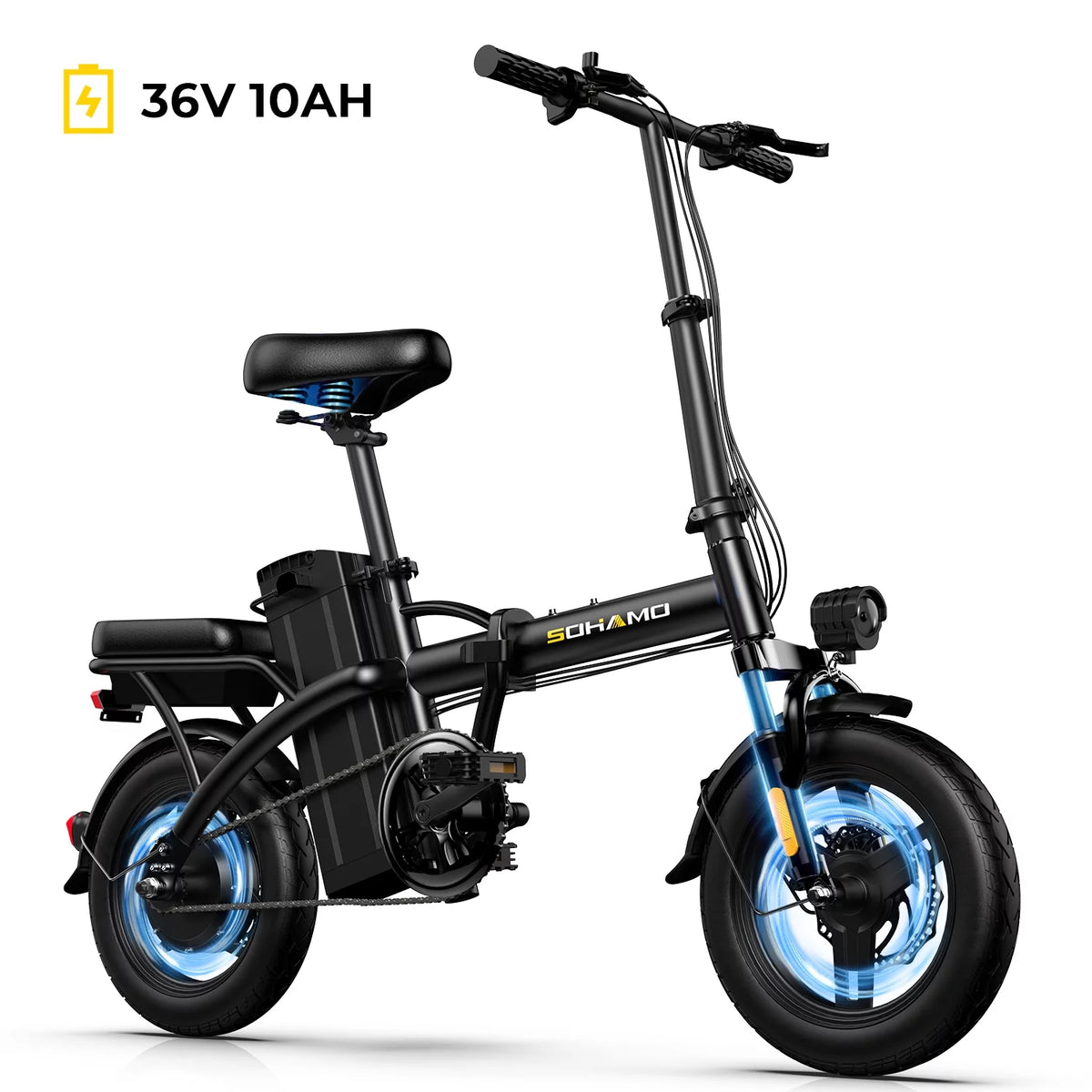 36V 10Ah Foldable Electric Bike 400W Motor X7434