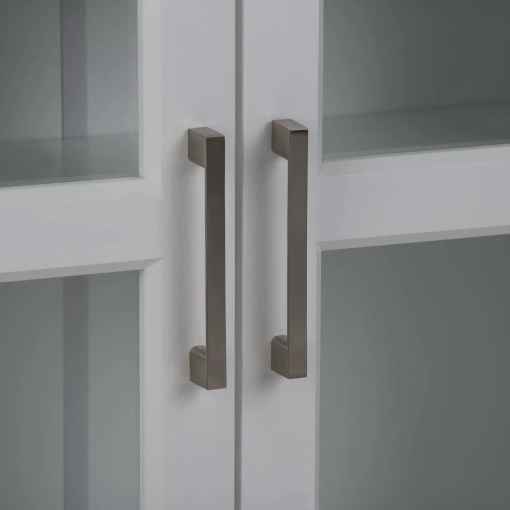 White Two-Door Bathroom Wall Cabinet N564632