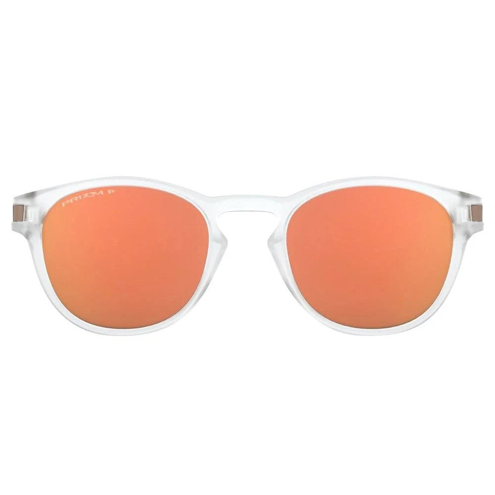 Matte Clear Prizm Rose Gold Polarized Sunglasses R677