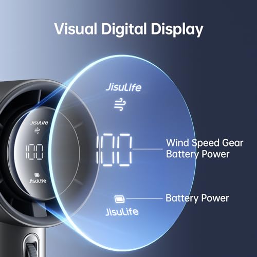 Portable Handheld Fan 3600mAh Rechargeable Blue D41459