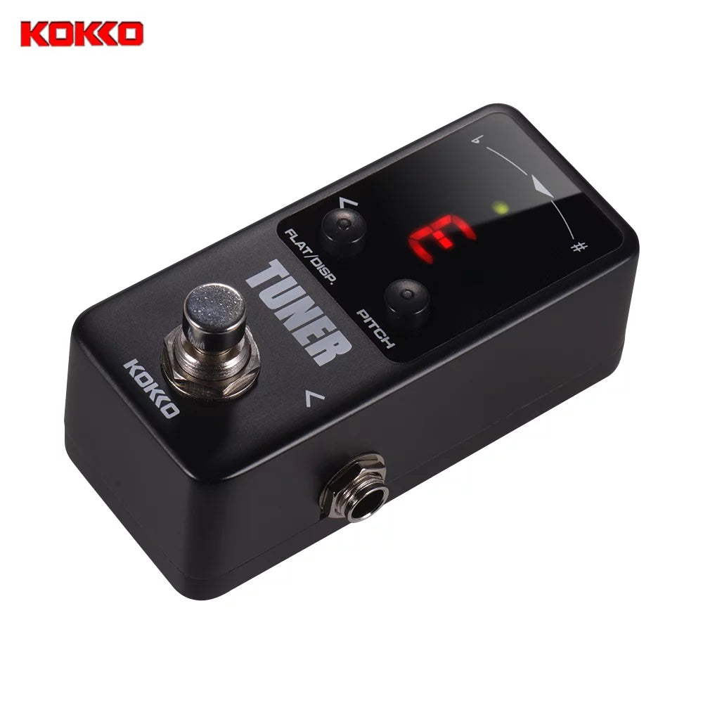 Chromatic Guitar Tuner Pedal with LED Display and True Bypass R7292