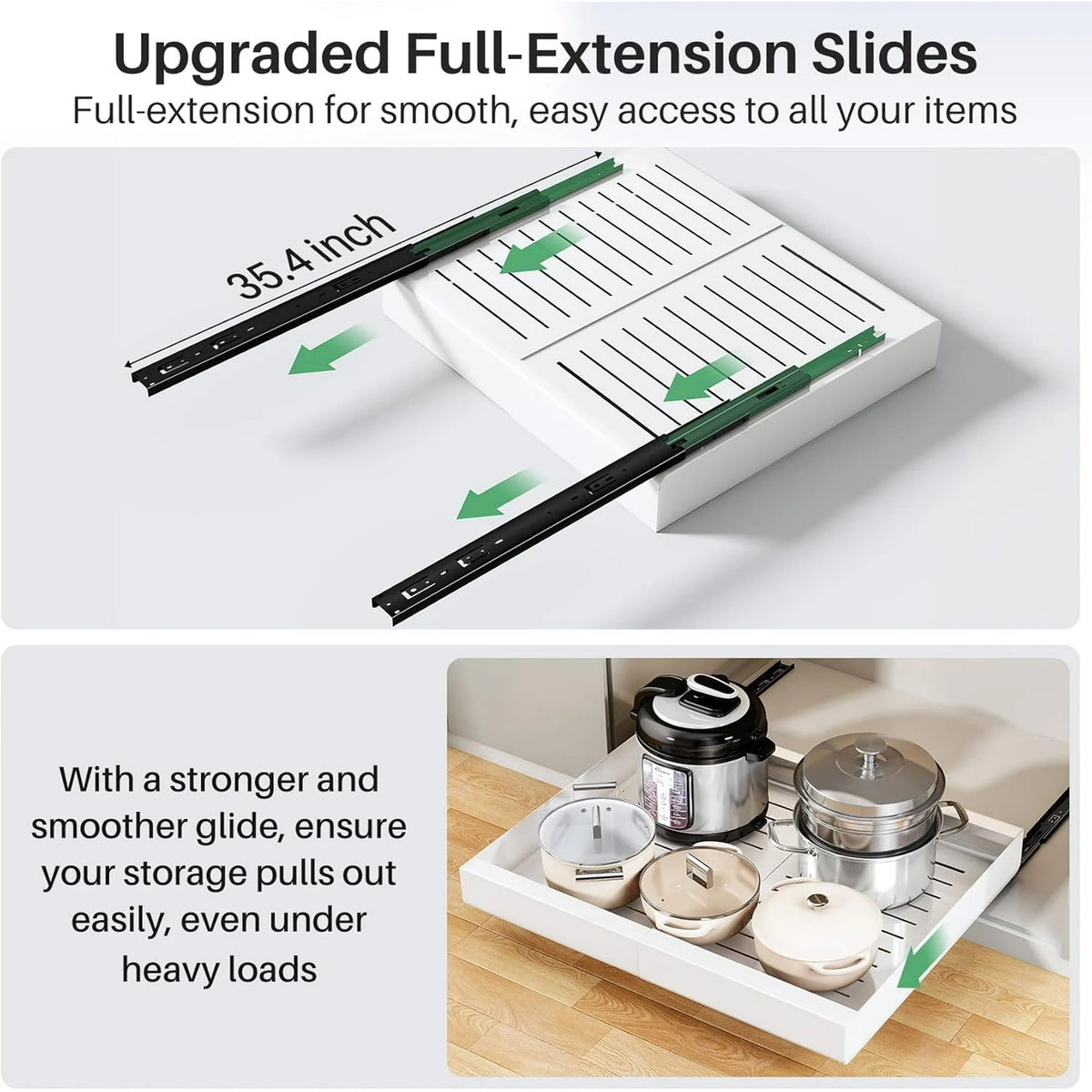 Expandable Heavy Duty Pull out Cabinet Organizer O220701