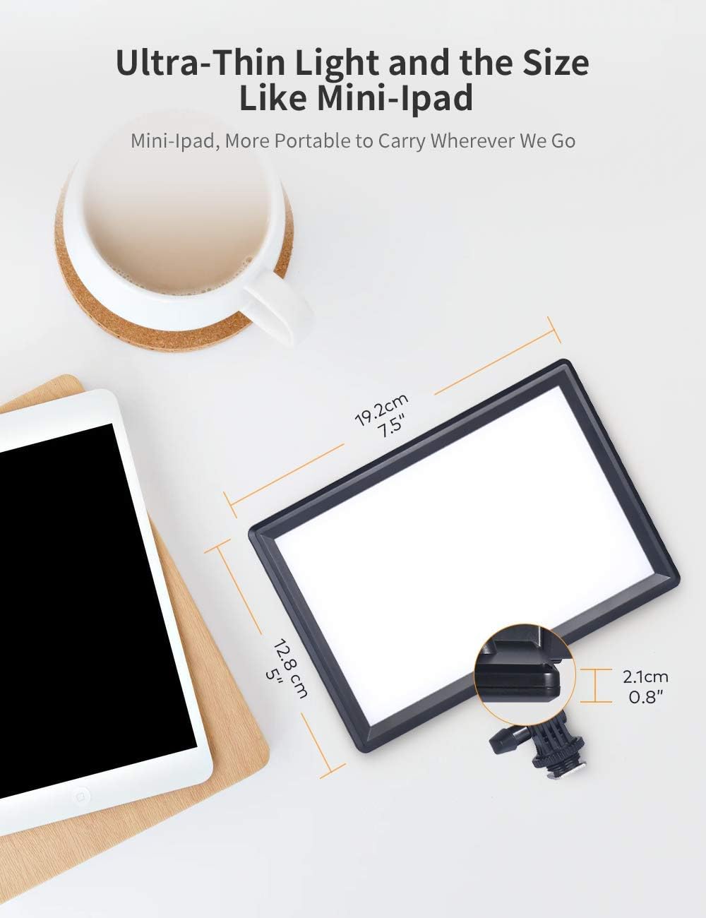 LED Video Light with LCD Display C79606