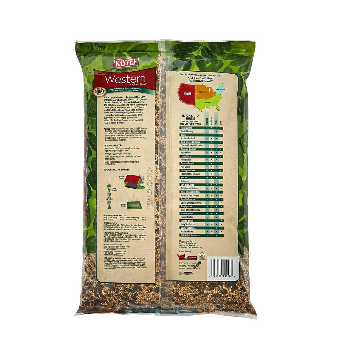 Western Regional Blend Wild Bird Food W790