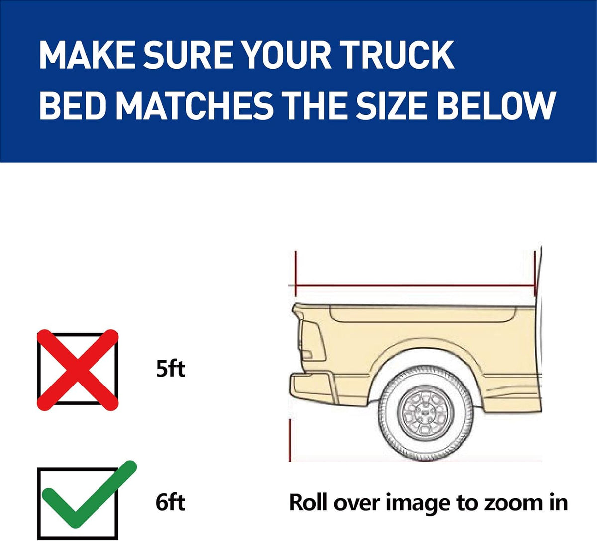 Hard Tri Fold Truck Bed Tonneau Cover for Gladiator JT T513
