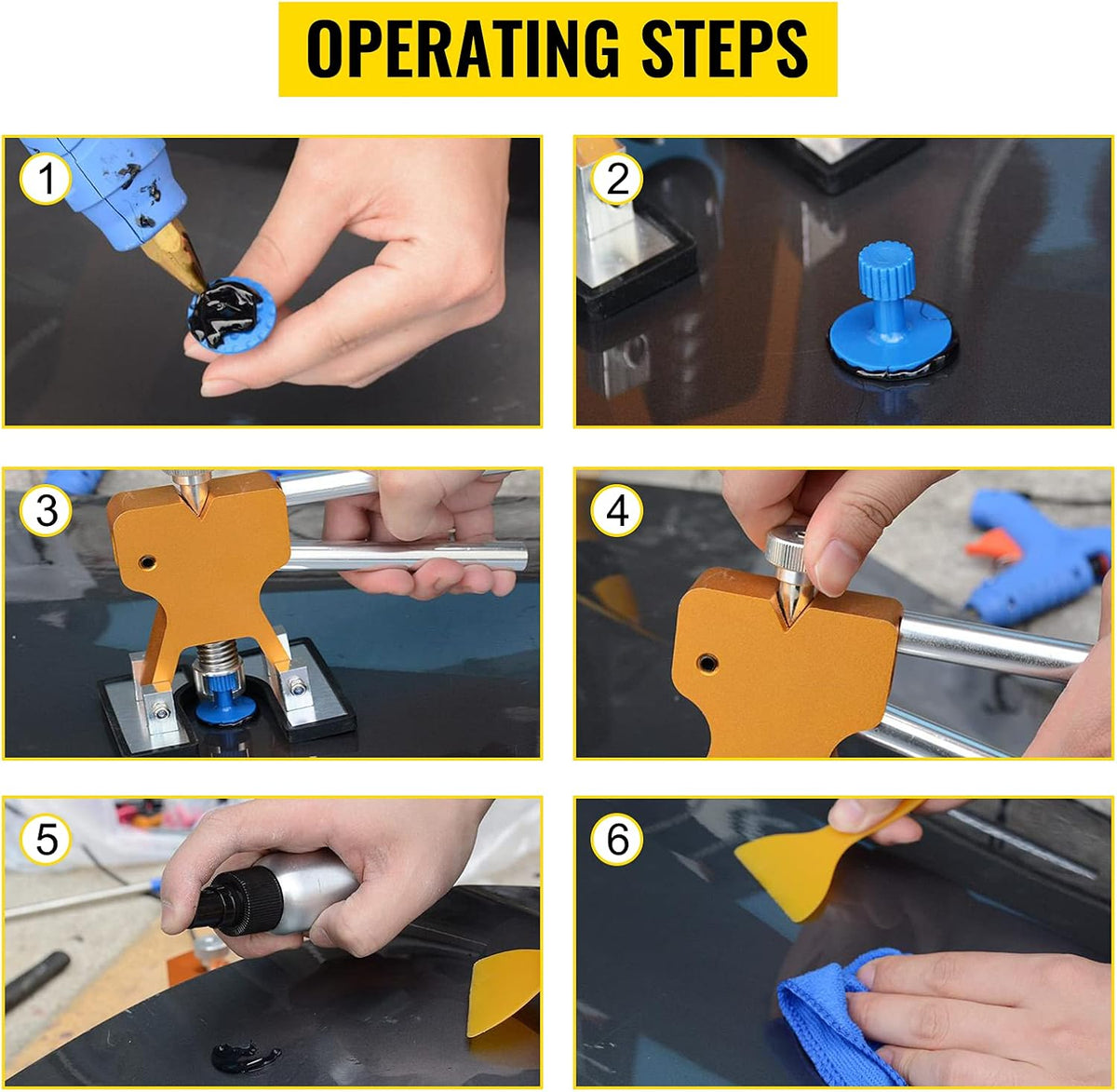 98 Pcs Paintless Dent Repair Kit K464948