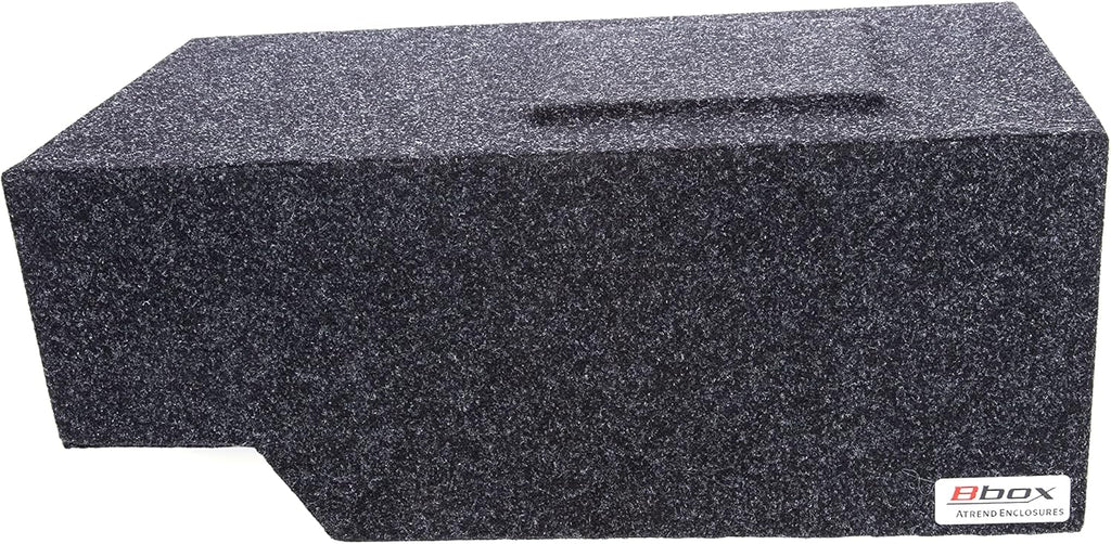 Charcoal Single 12 Sealed Carpeted Subwoofer Enclosure I555624