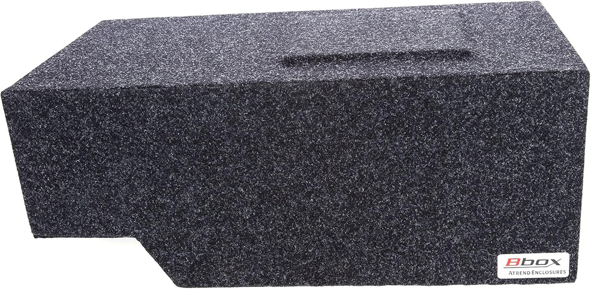 Charcoal Single 12 Sealed Carpeted Subwoofer Enclosure I555624
