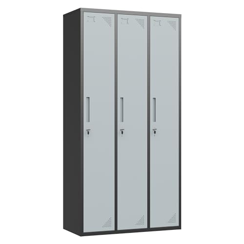 71" Steel Lockable Storage Cabinet with 4 Door W20034