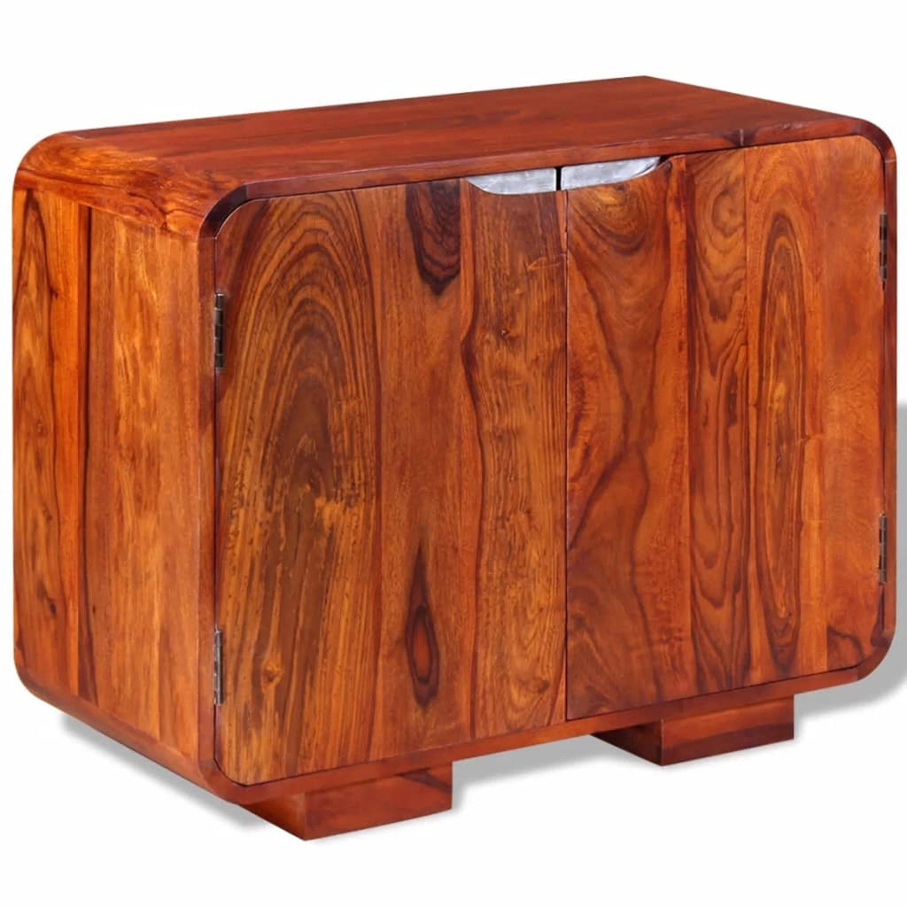 Solid Sheesham Wood Sideboard Storage Cabinet C62246